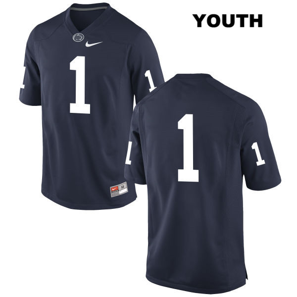 NCAA Nike Youth Penn State Nittany Lions Christian Campbell #1 College Football Authentic No Name Navy Stitched Jersey BTE5398KA